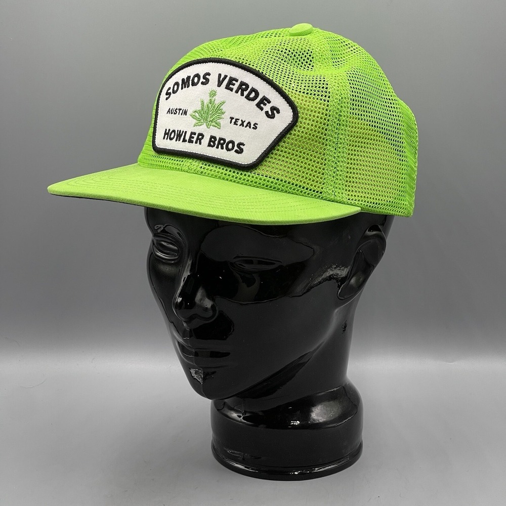 Howler Bros Baseball Cap Men's Austin FC Feedstore Mesh Green Somos Verde Volt